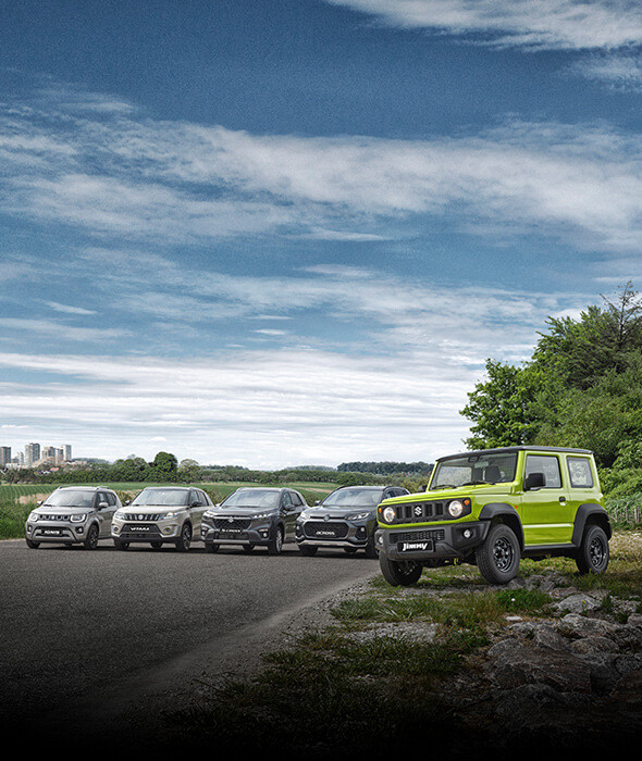 SUV biler er Suzukis hjemmebane