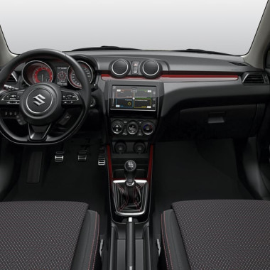 Swift Sport imstrumentbord